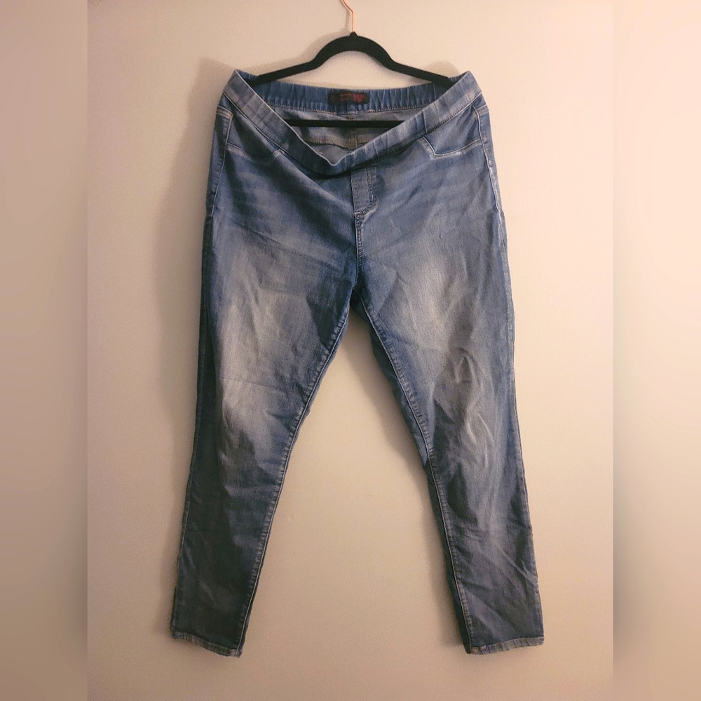 Elastic Waist Jeggings